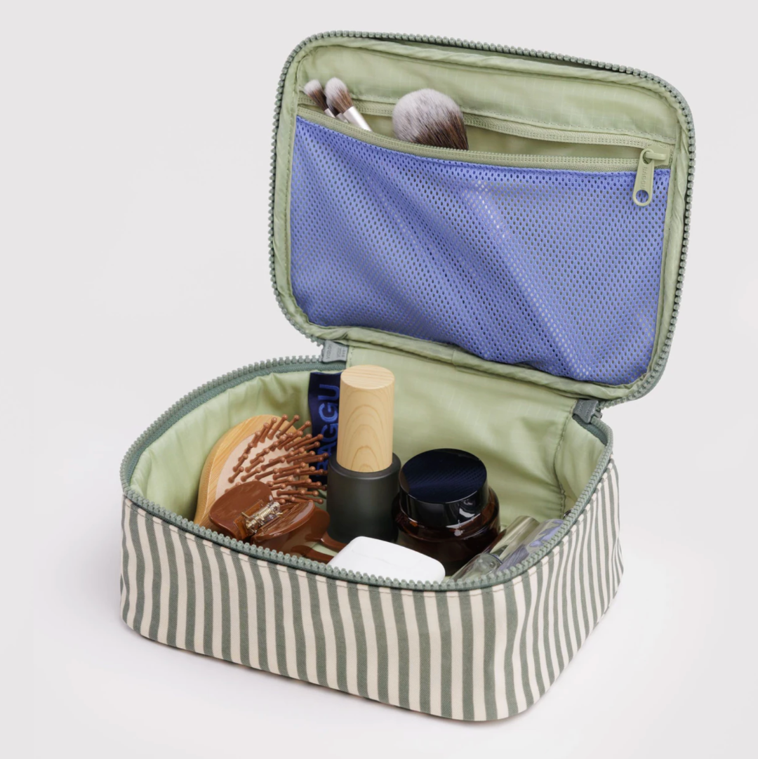 Trousse de toilette petite | rayée