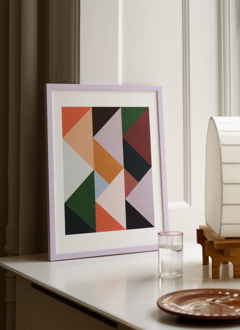 Art Print 30x40cm | Rhythm of Triangles