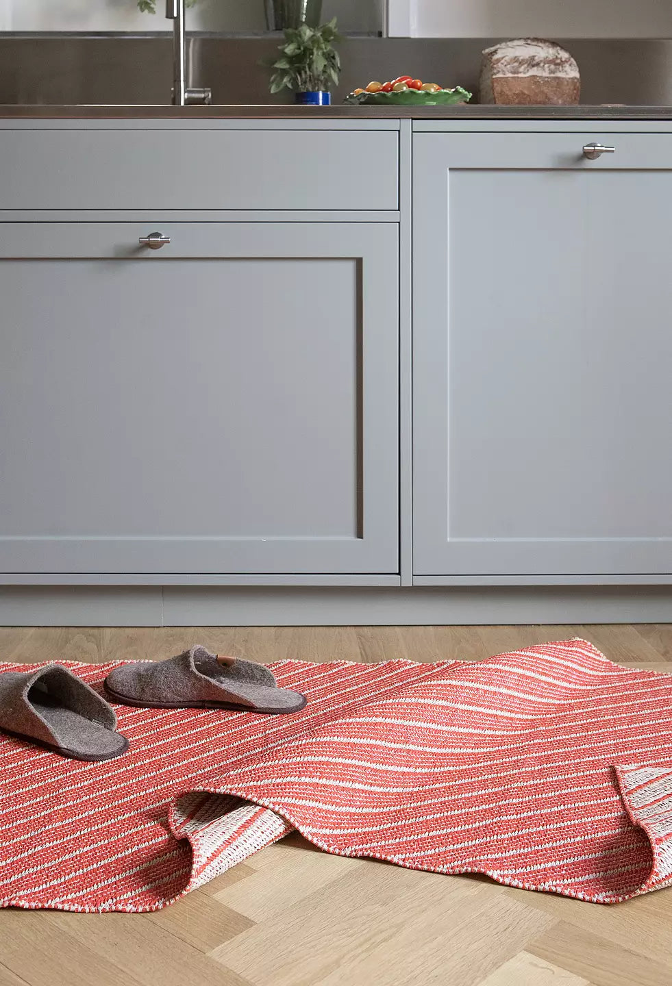 PET Outdoor Rug Ester | red
