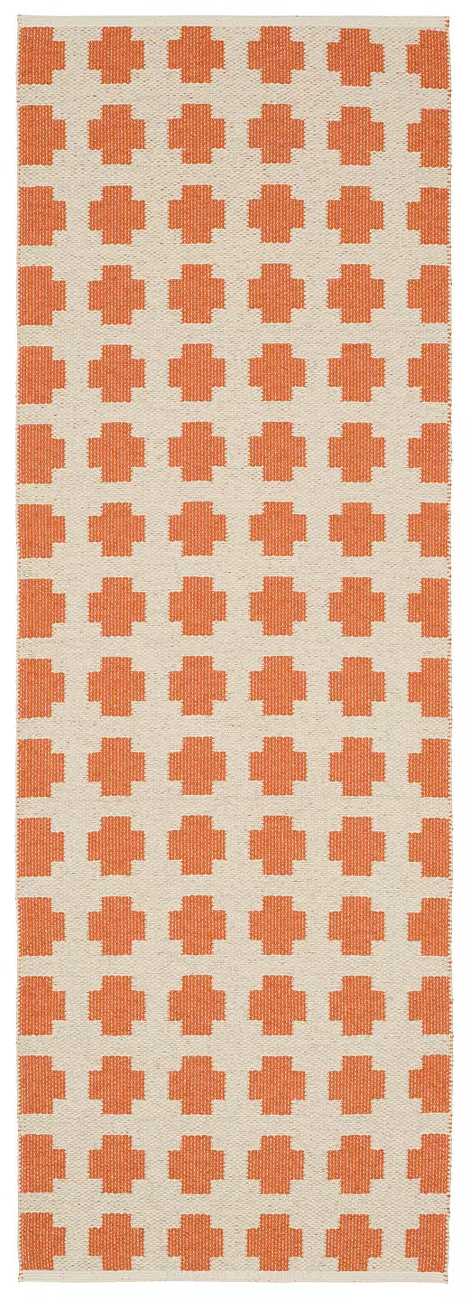 Tapis d'extérieur en PET Paloma | orange