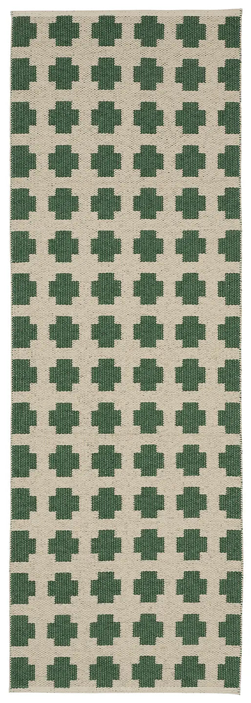 Tapis d'extérieur en PET Paloma | vert foncé