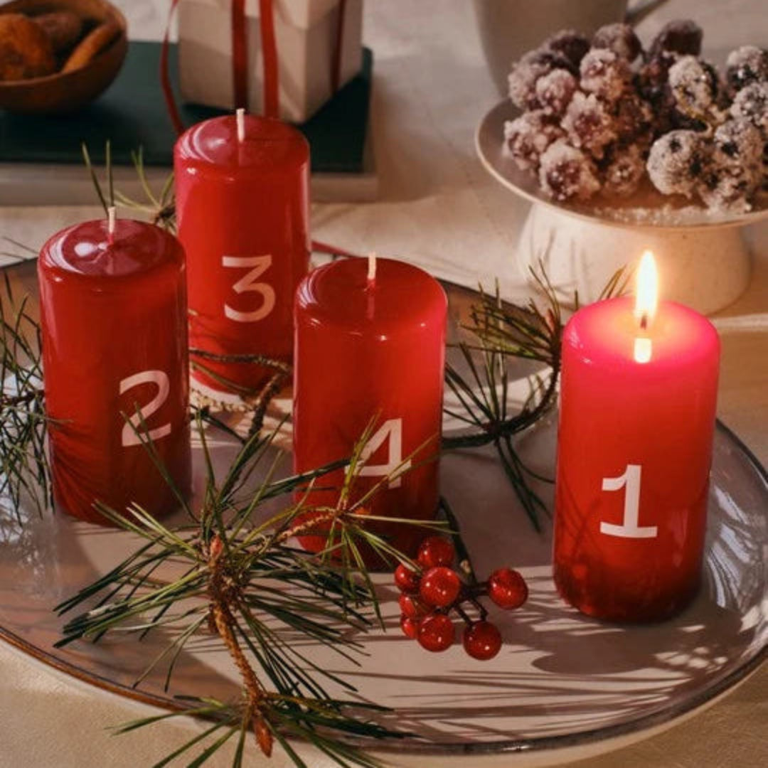 Advent Candle Heli | walnut