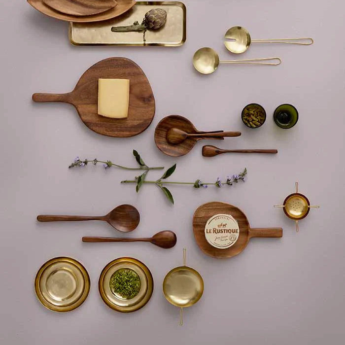 Brass Tray Ankit large | round