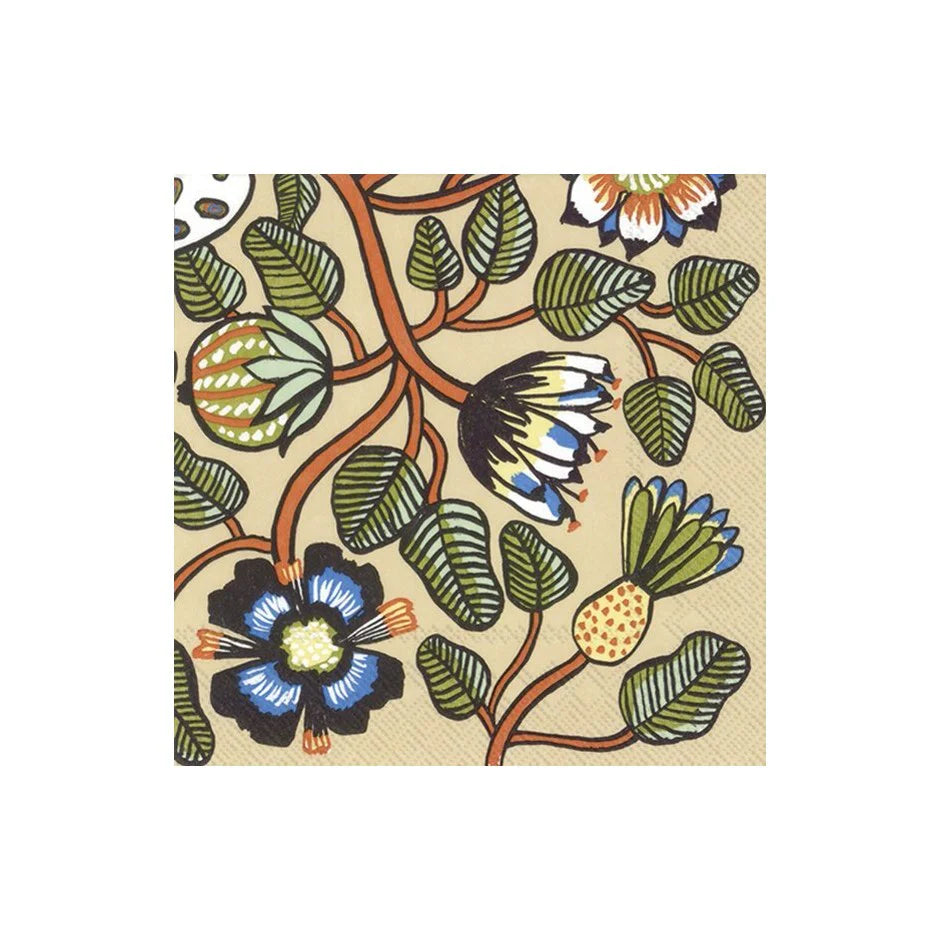 Napkins 2 sizes | Tiara cream