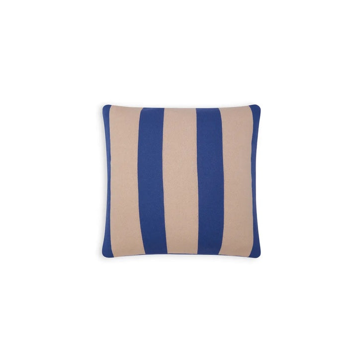 Cushion 50x50cm | striped blue