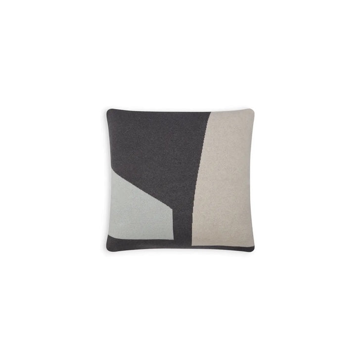 Cushion 50x50cm | Ilo anthracite, beige & grey