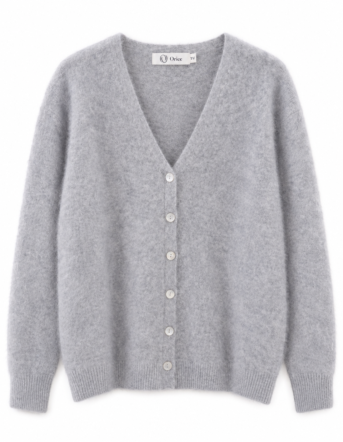 Cardigan aus Kaschmir | light grey