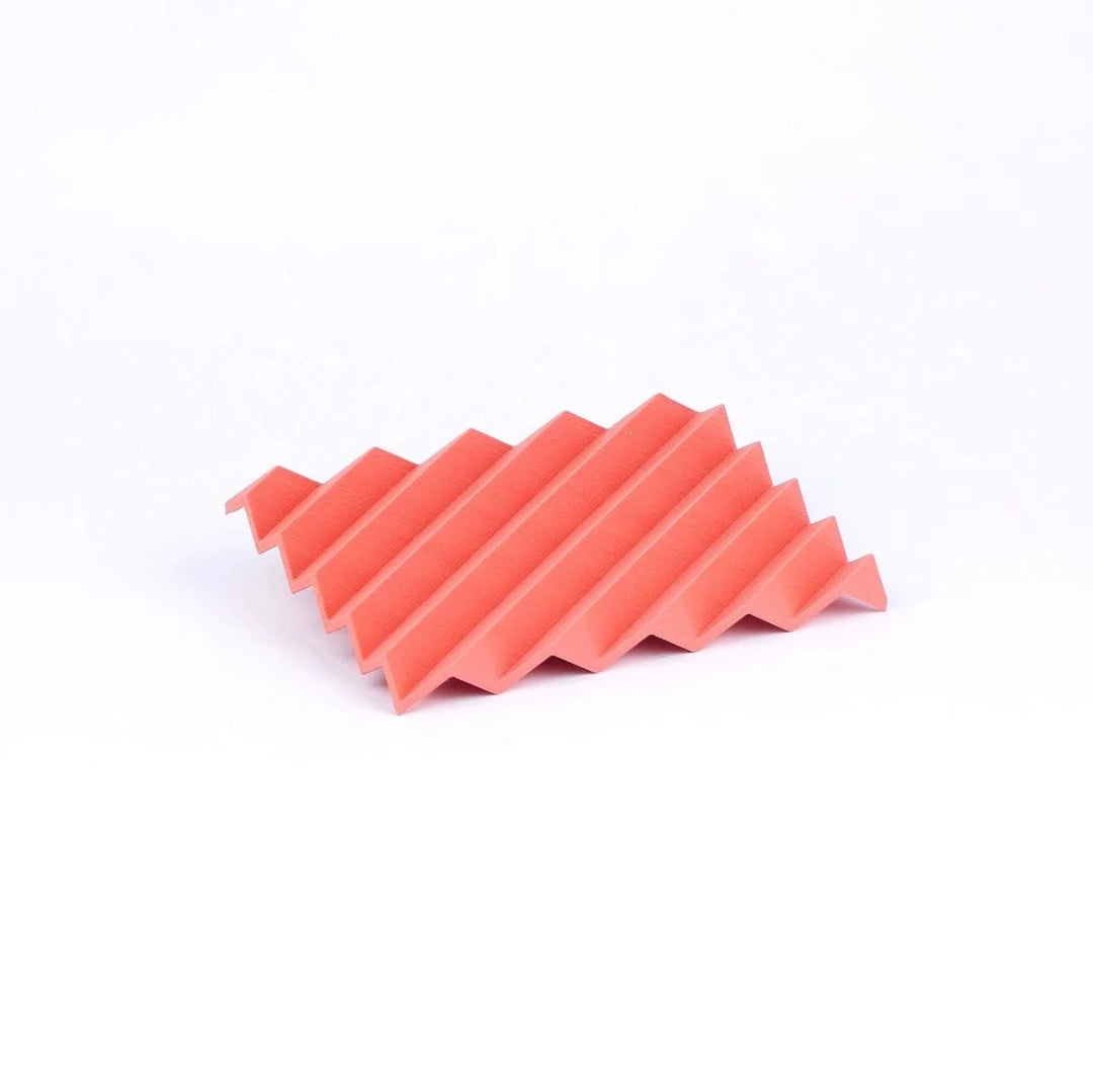Soap Dish 3D Print Zigzag | Coral