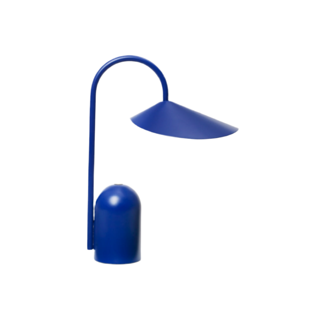 Lampe LED Arum | bleu vif