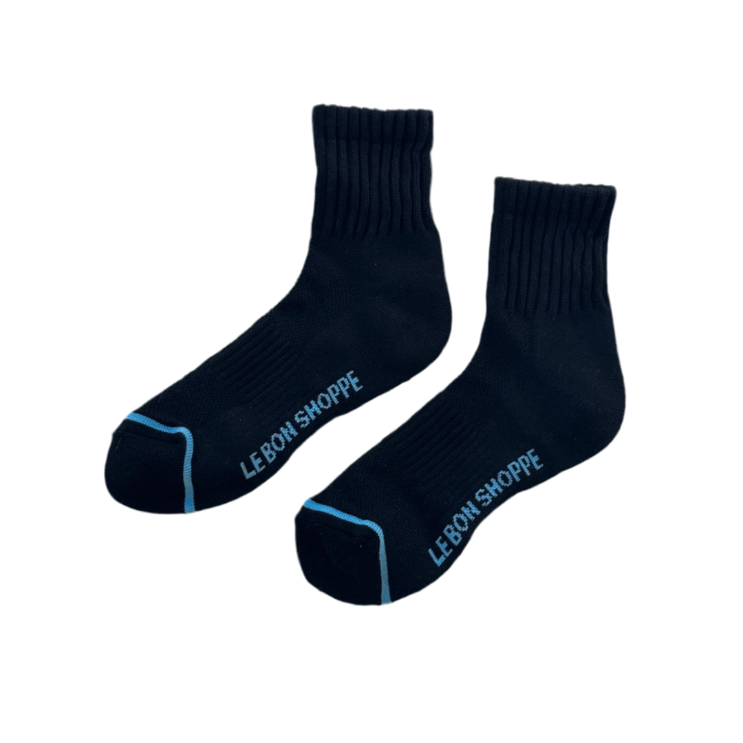 Chaussettes Girlfriend | noir, bleu