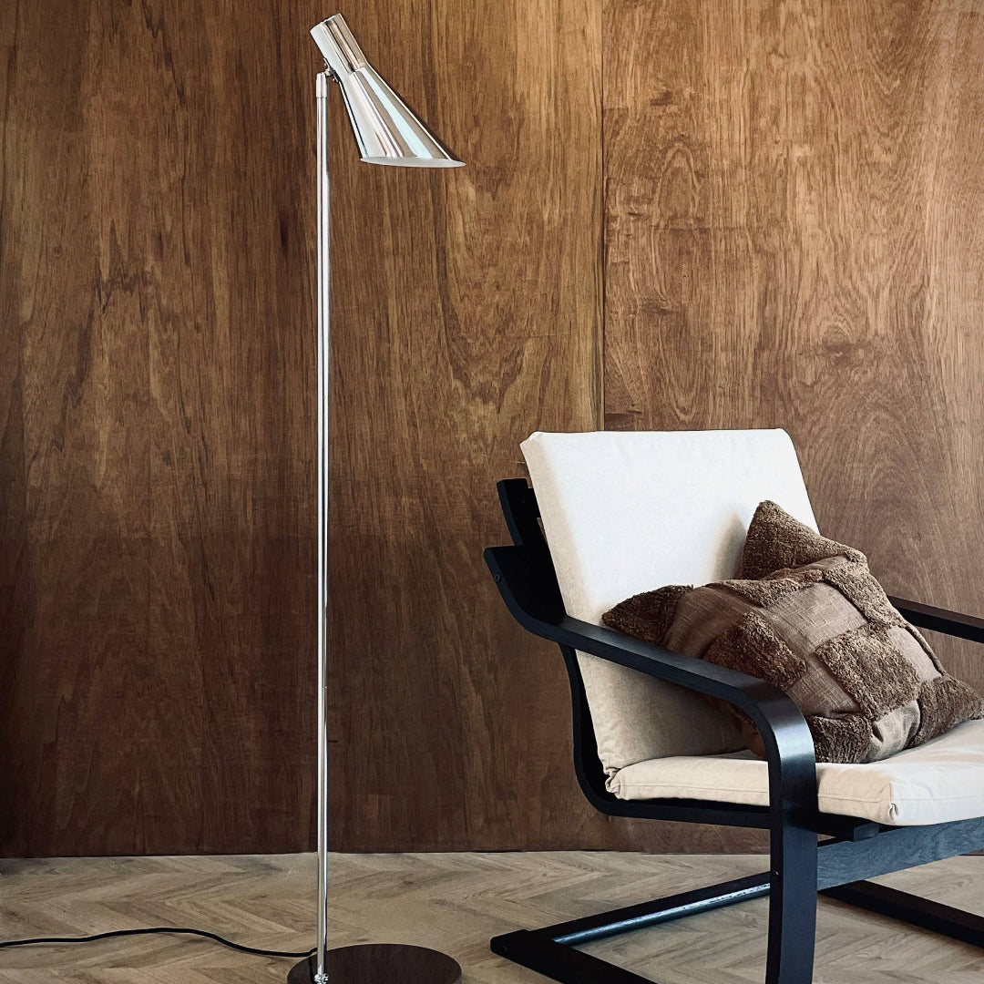Stehlampe DL12 | chrom
