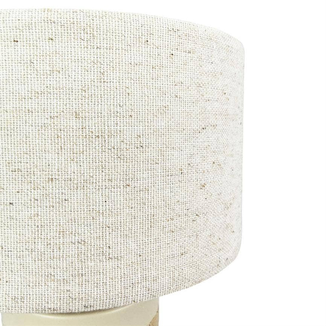 Tischlampe Mellow wiederaufladbar | Travertin