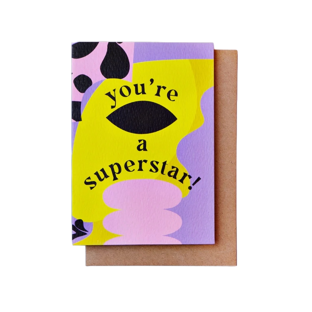 Greeting card | You're a superstar