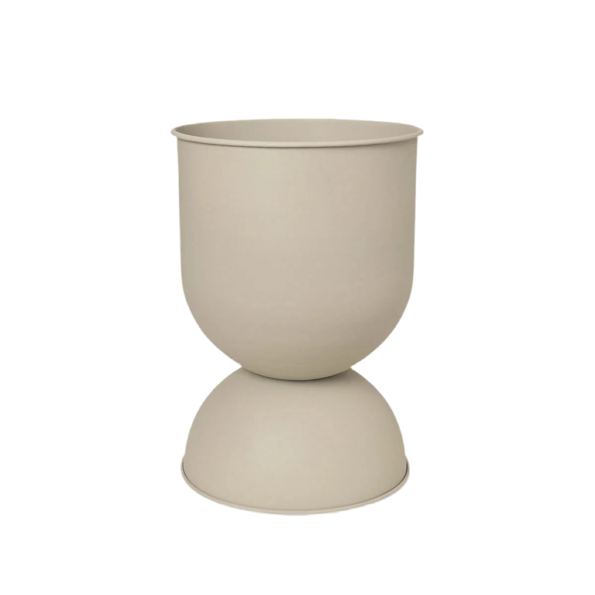 Cache-pot Hourglass Pot S | cashmere