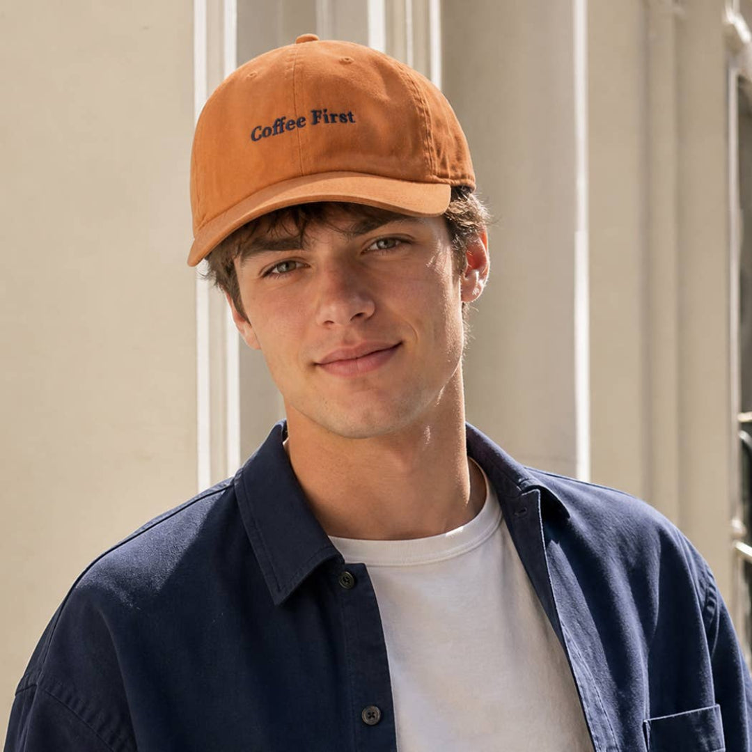 Baseballcap Coffee First | beige