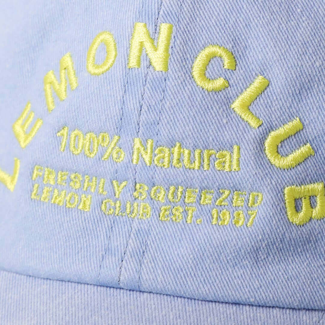 Casquette de baseball LEMON CLUB | bleu clair