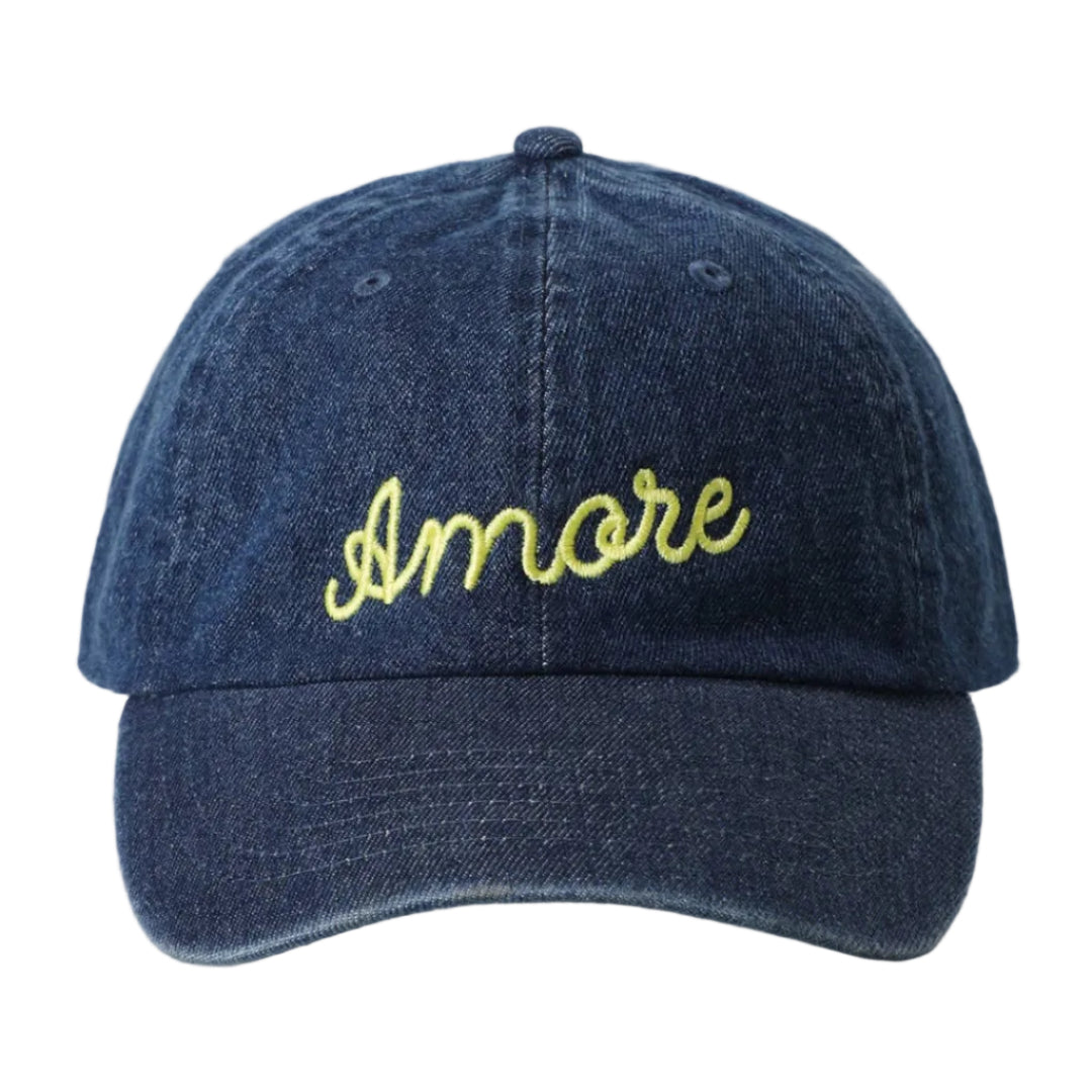 Baseballcap Amore | dark denim