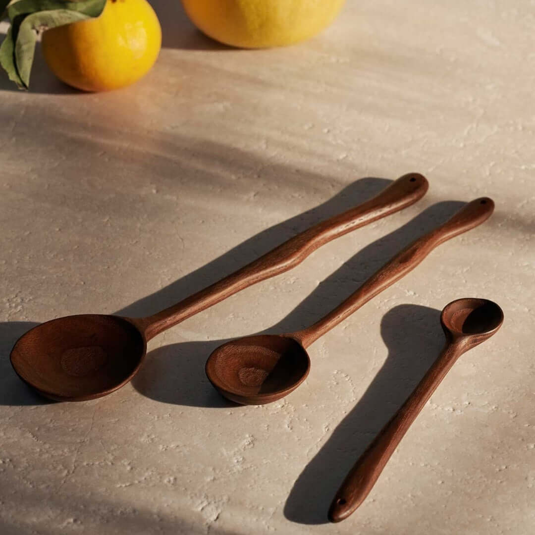 Cuillère en bois Méandre | 25 cm