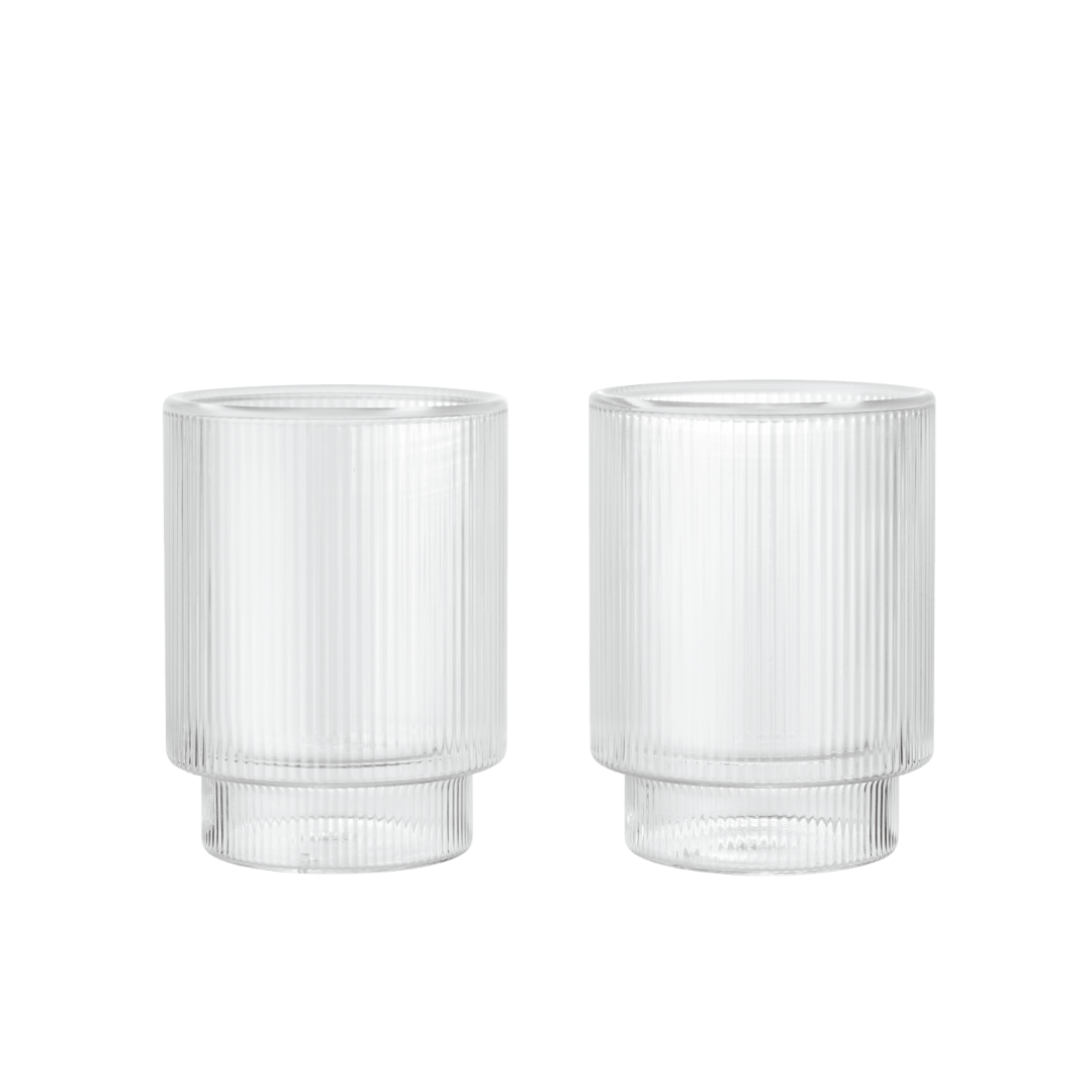 Ripple Thermal Gläser (2er Set) | klar