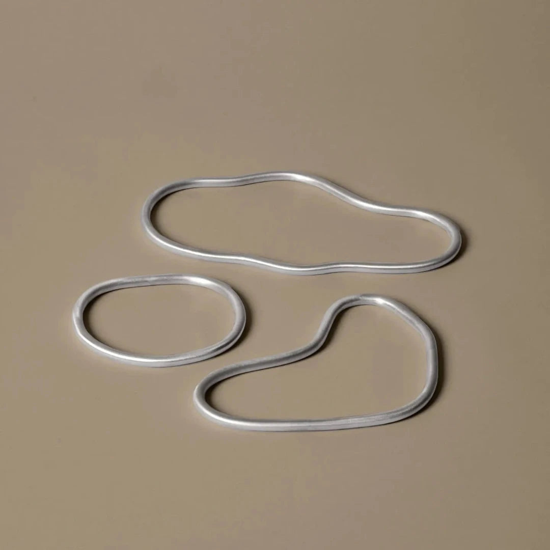 Pond 3er Set Untersetzer | Aluminium