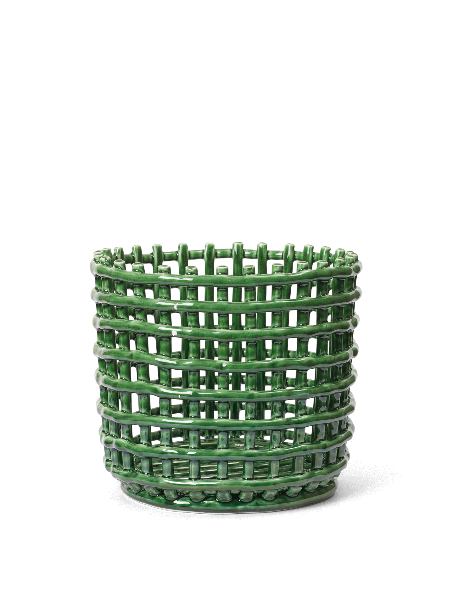 Basket green | Ø 23.5 cm