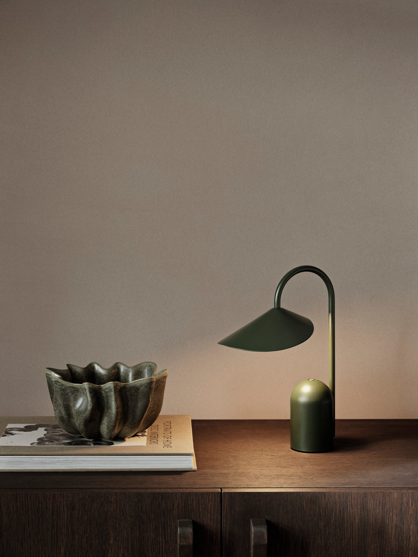 LED Lamp Arum | green