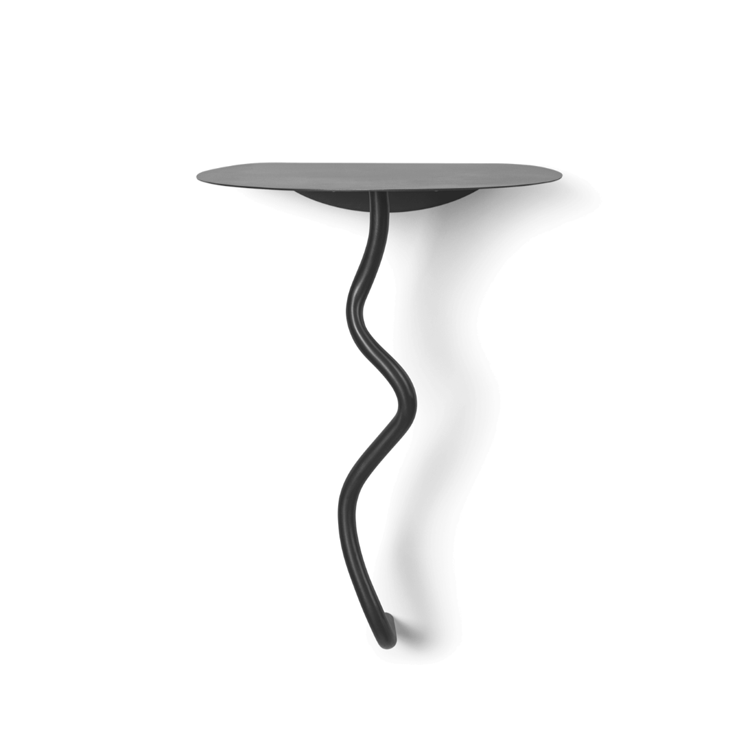 Curvature Wall Table | black DISPLAY ITEM