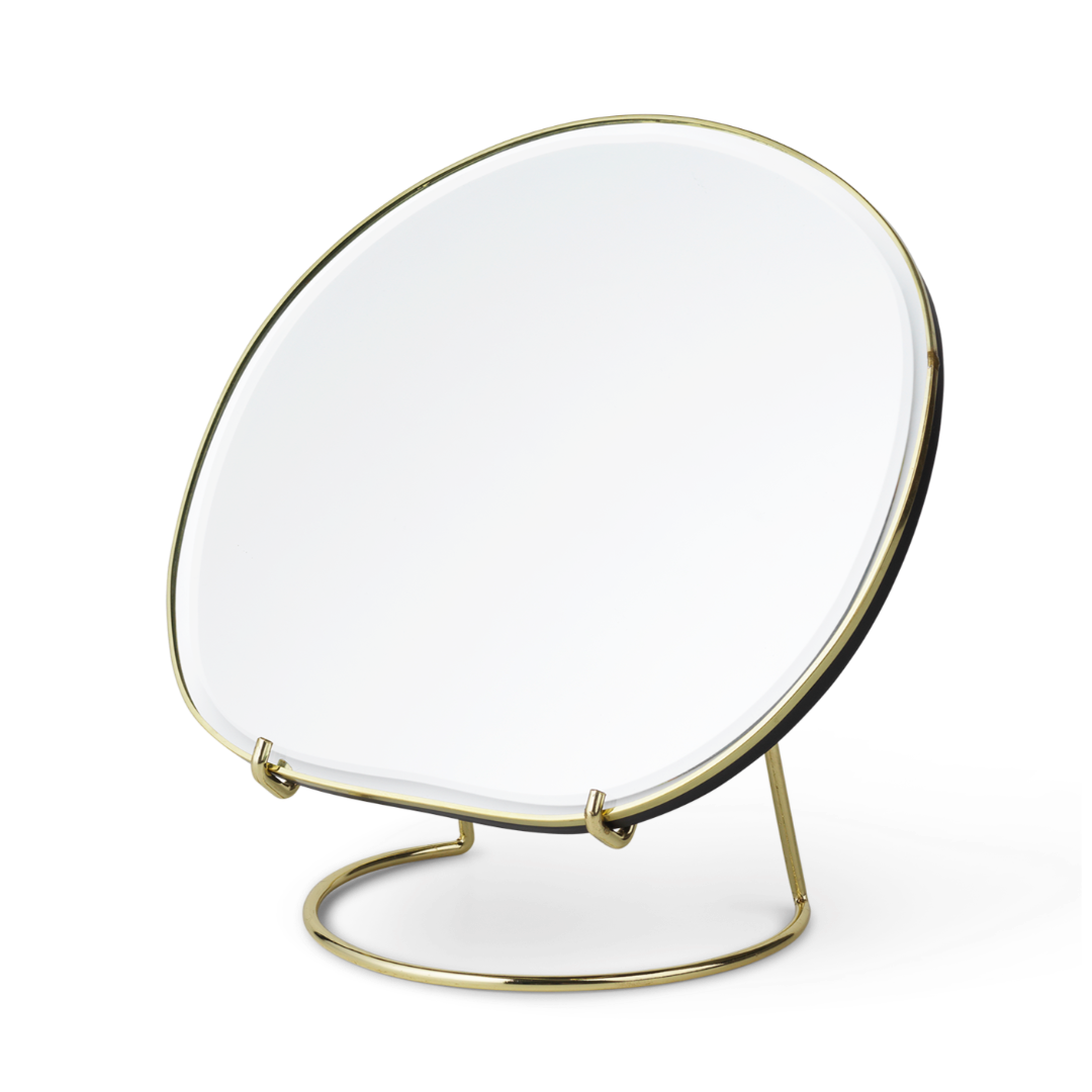 Table mirror POND brass