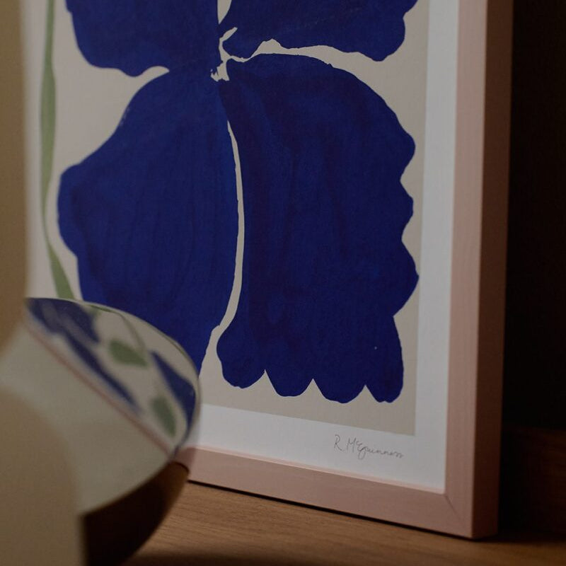 Cadre photo (verre) 50x70cm | rose