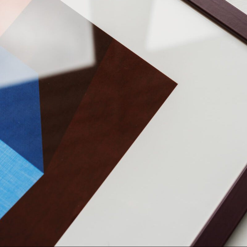 Picture Frame (Glass) 30x40cm | plum