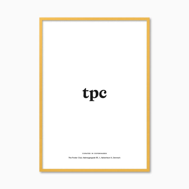 Picture Frame (Glass) 30x40cm | yellow