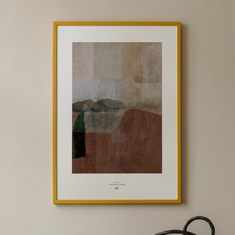 Picture Frame (Glass) 30x40cm | yellow