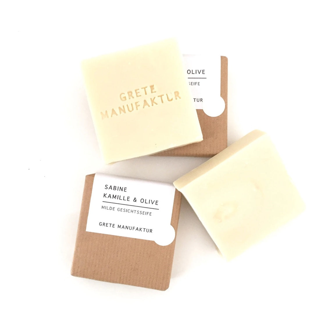 Savon visage Sabine | Camomille & Olive