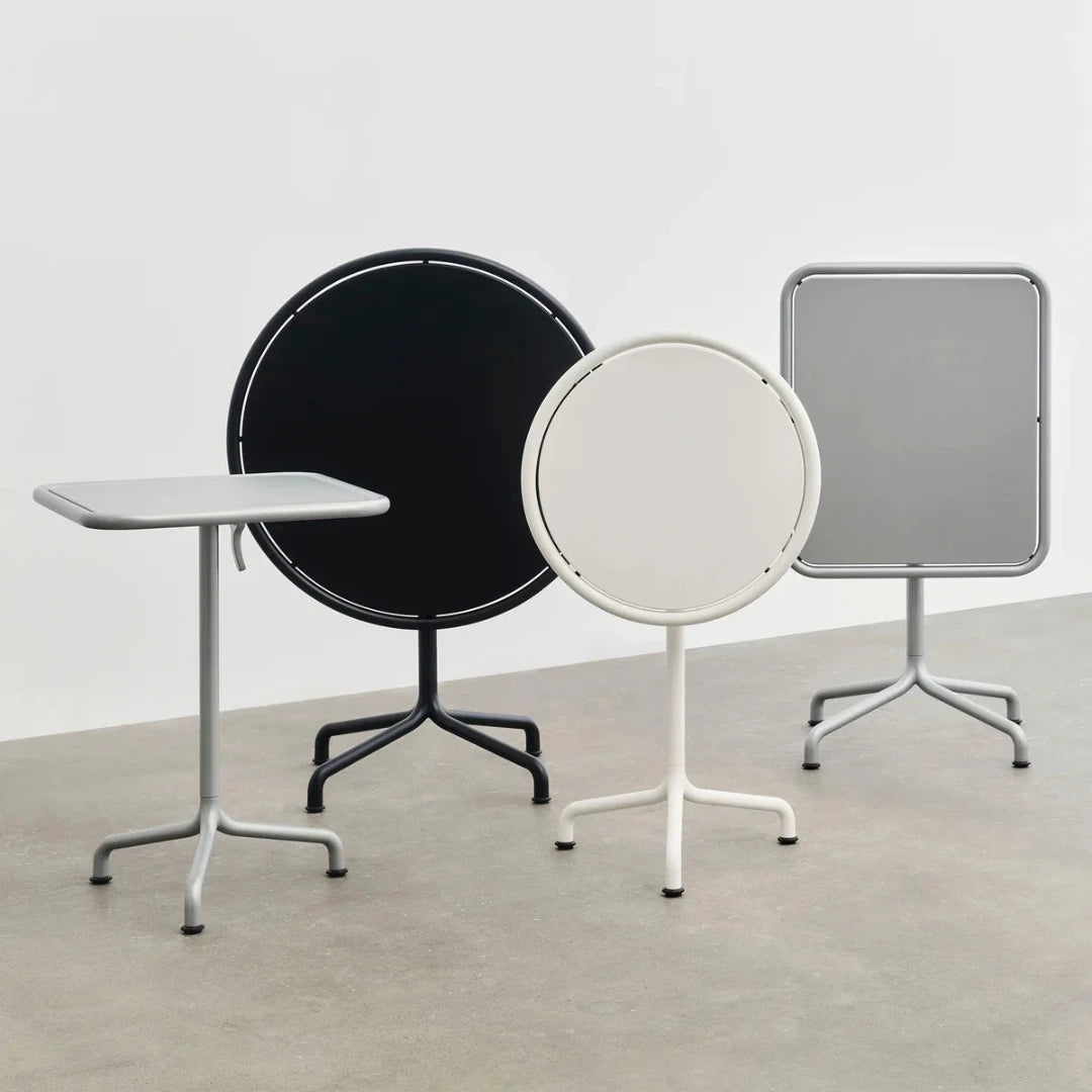 Outdoor Tisch Deville Ø 80cm| silver grey