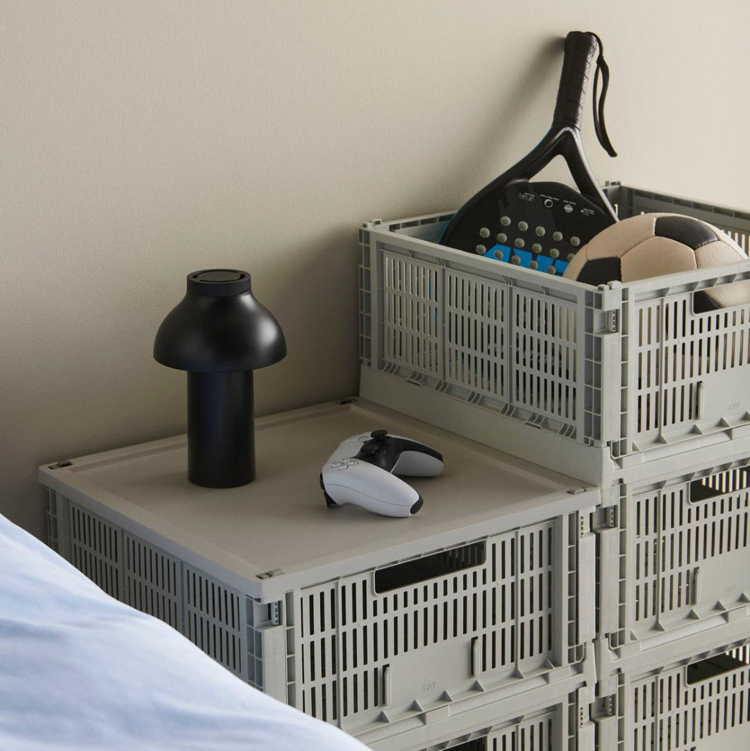 Lid for Storage Crate M | warm grey