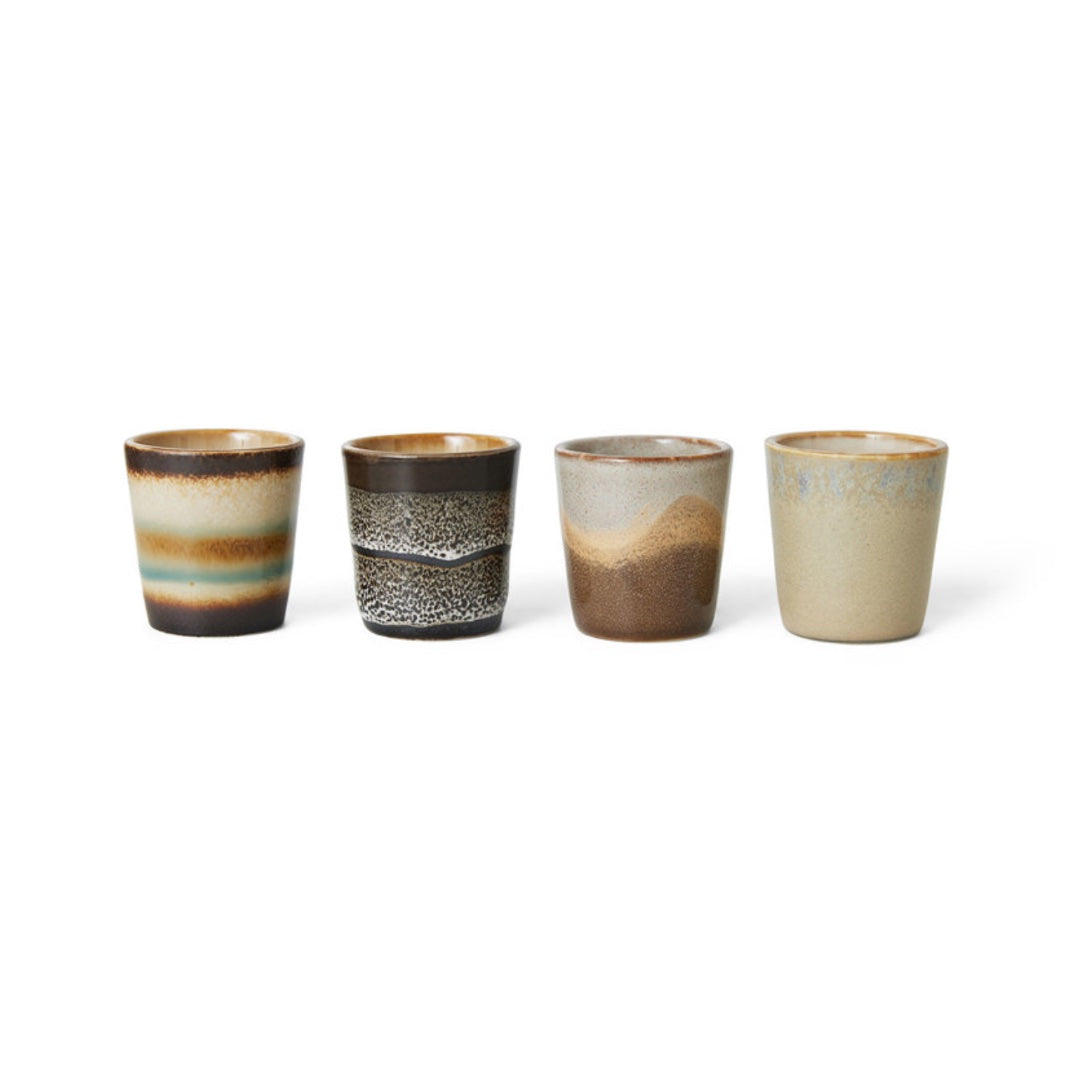 Set of 4 Egg Cups | Granite