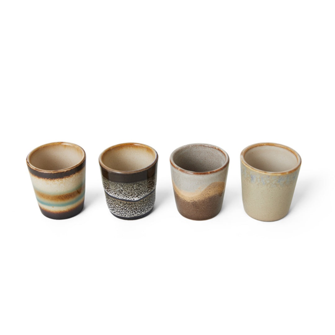 Set of 4 Egg Cups | Granite