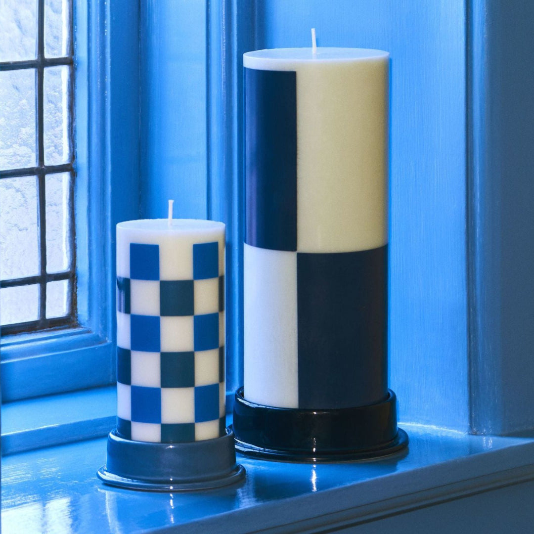 Kerzenhalter Column Ø 11cm | royal blue