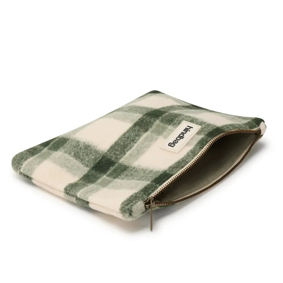 Pouchette Ema striped | blue