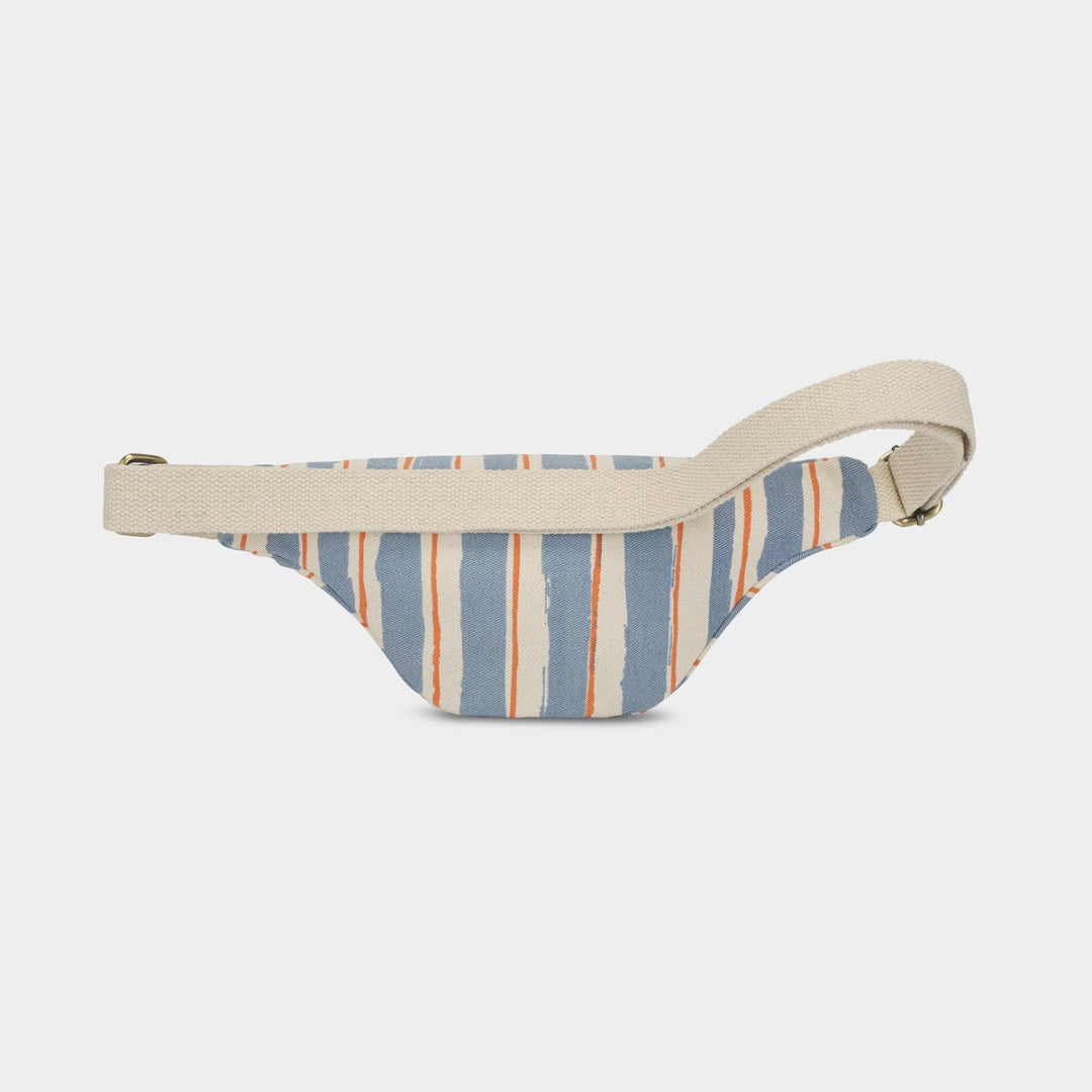 Fanny Pack Olivia striped | orange, blue, ecru