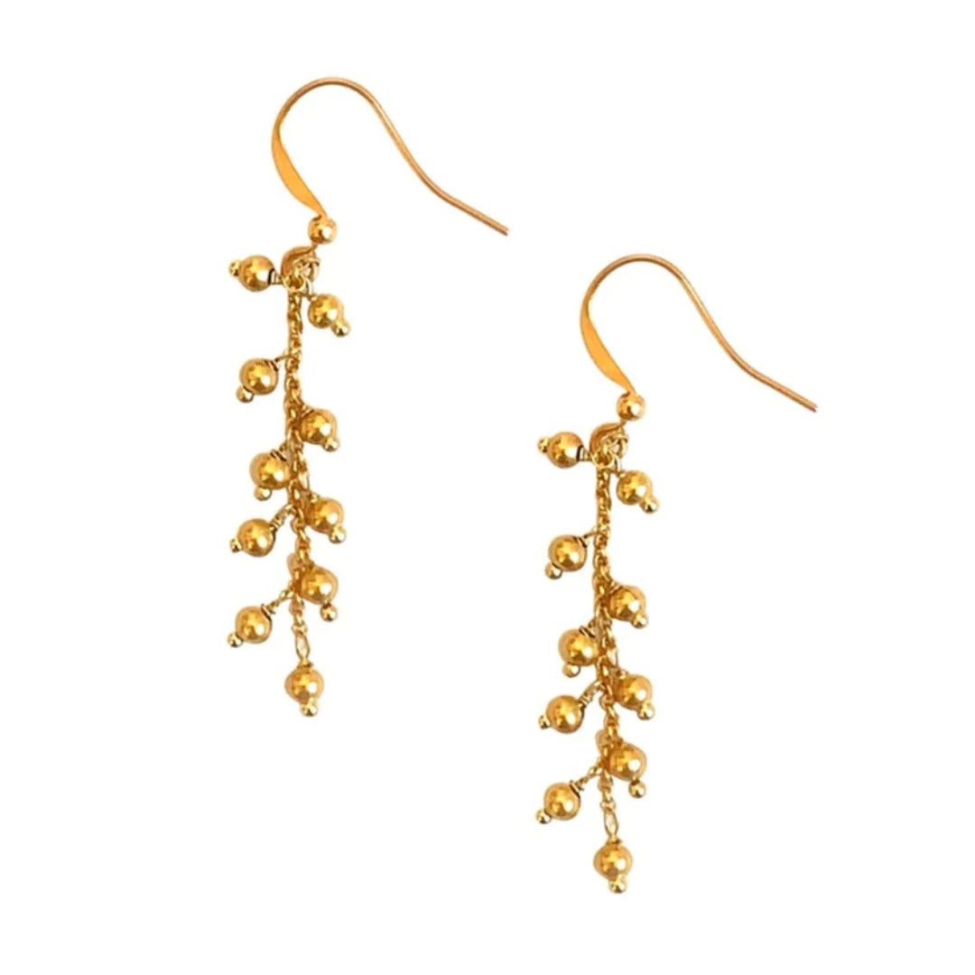 Dangling Earrings Drop | Gold
