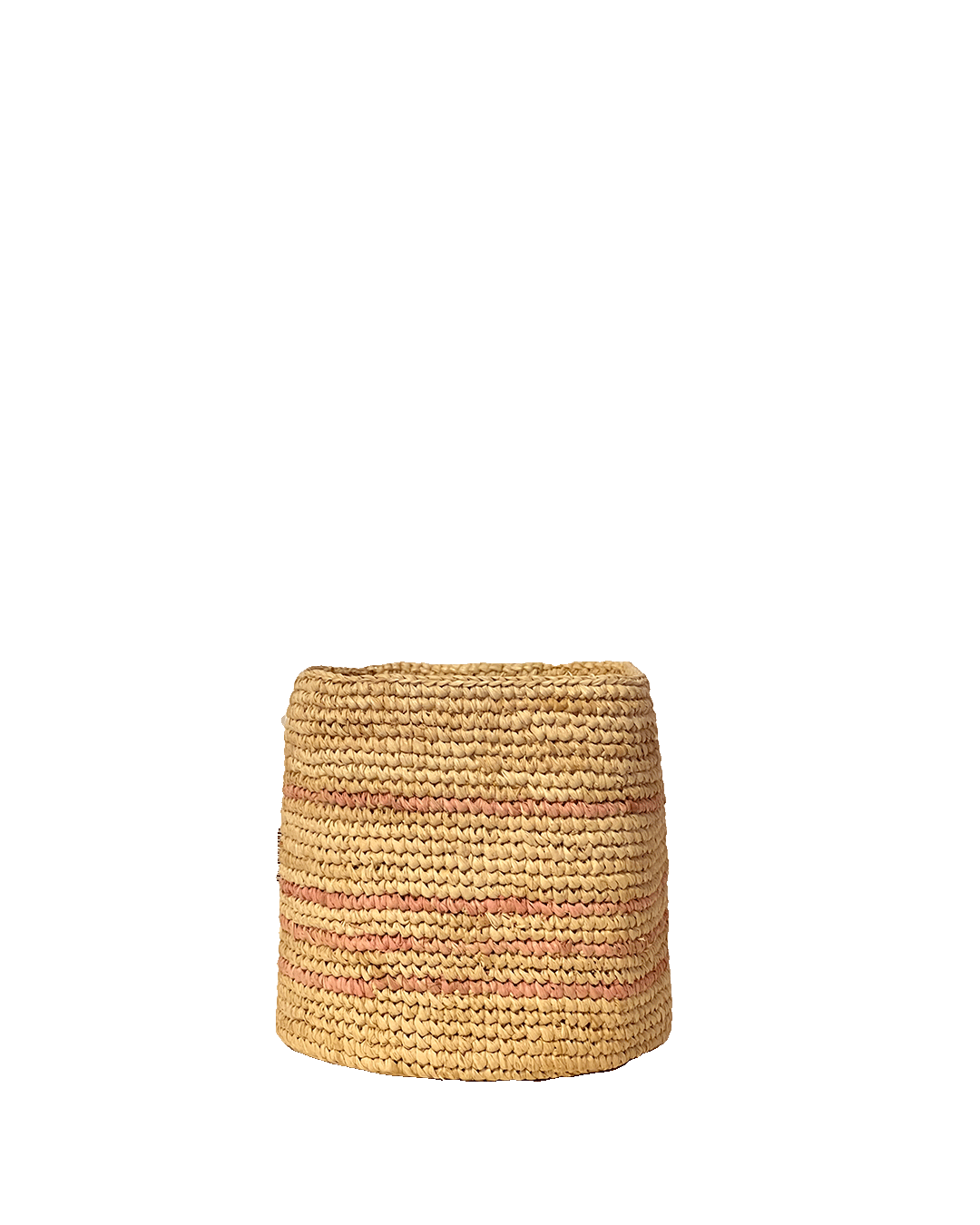 Basket woven S | rose lines