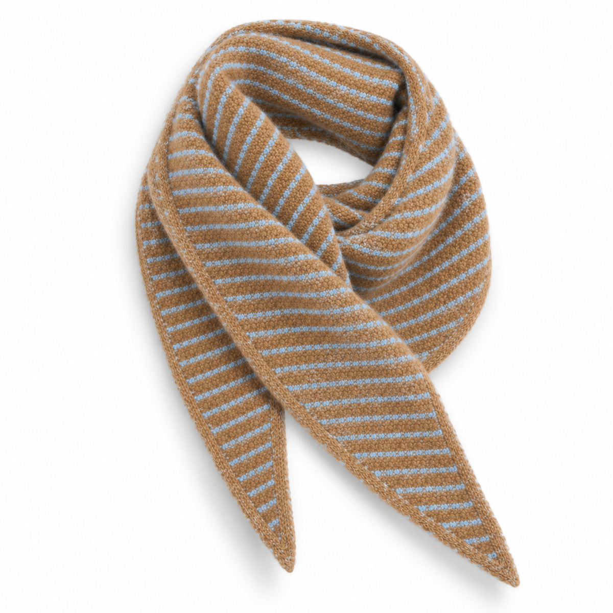 Schal Côtes Relief | caramel