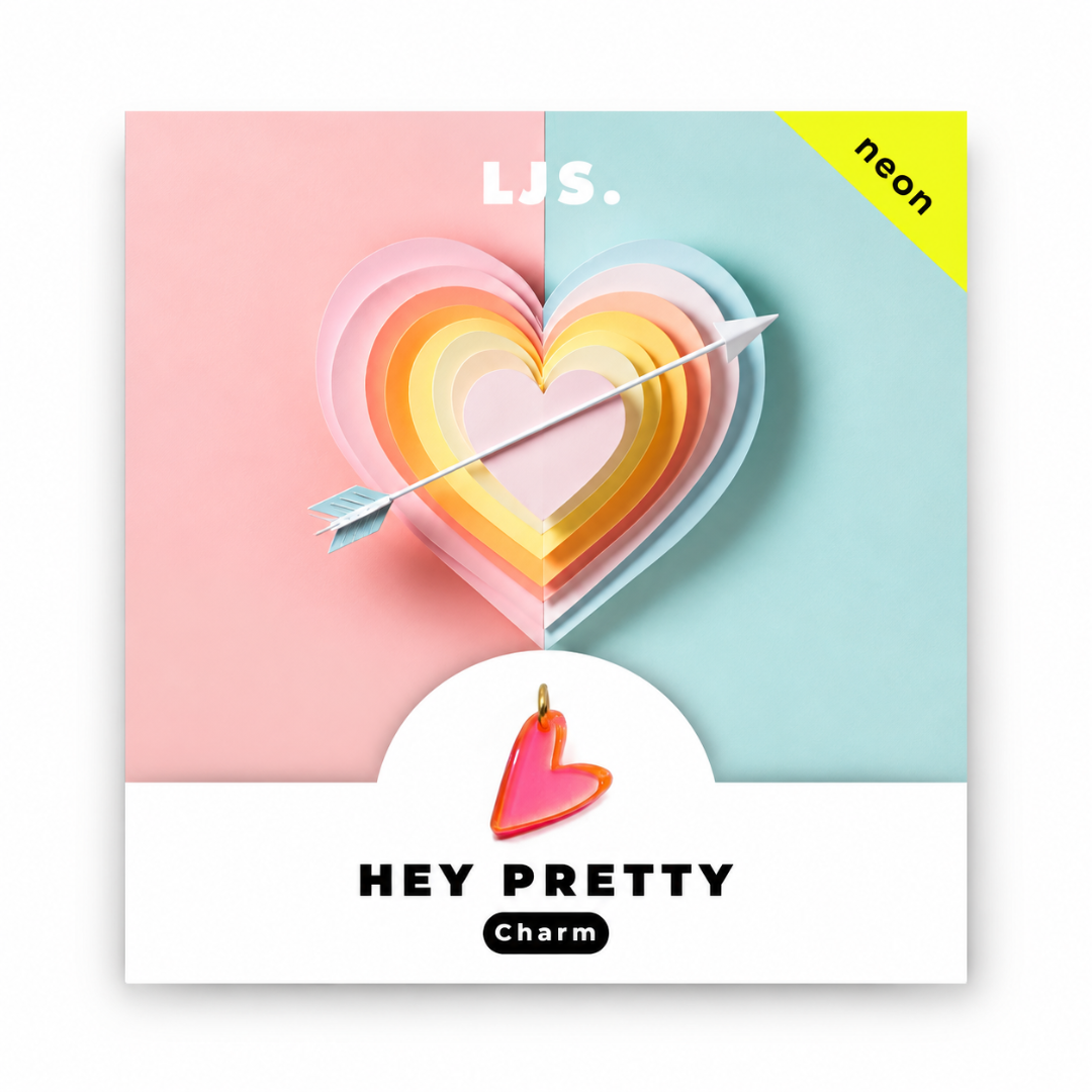 Charm-Anhänger Hey Pretty | pink