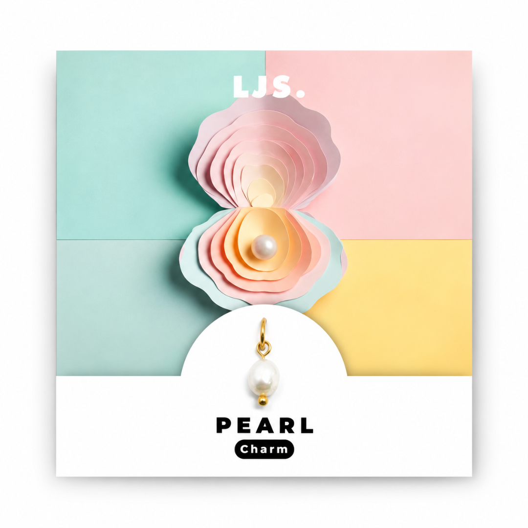 Charm-Anhänger Pearl | weiss