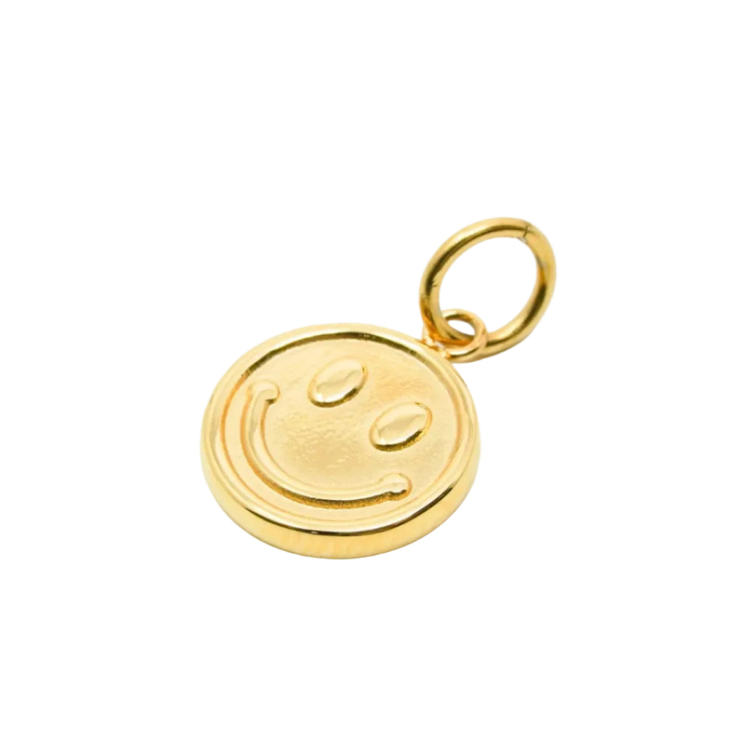 Charm-Anhänger Smile | gold