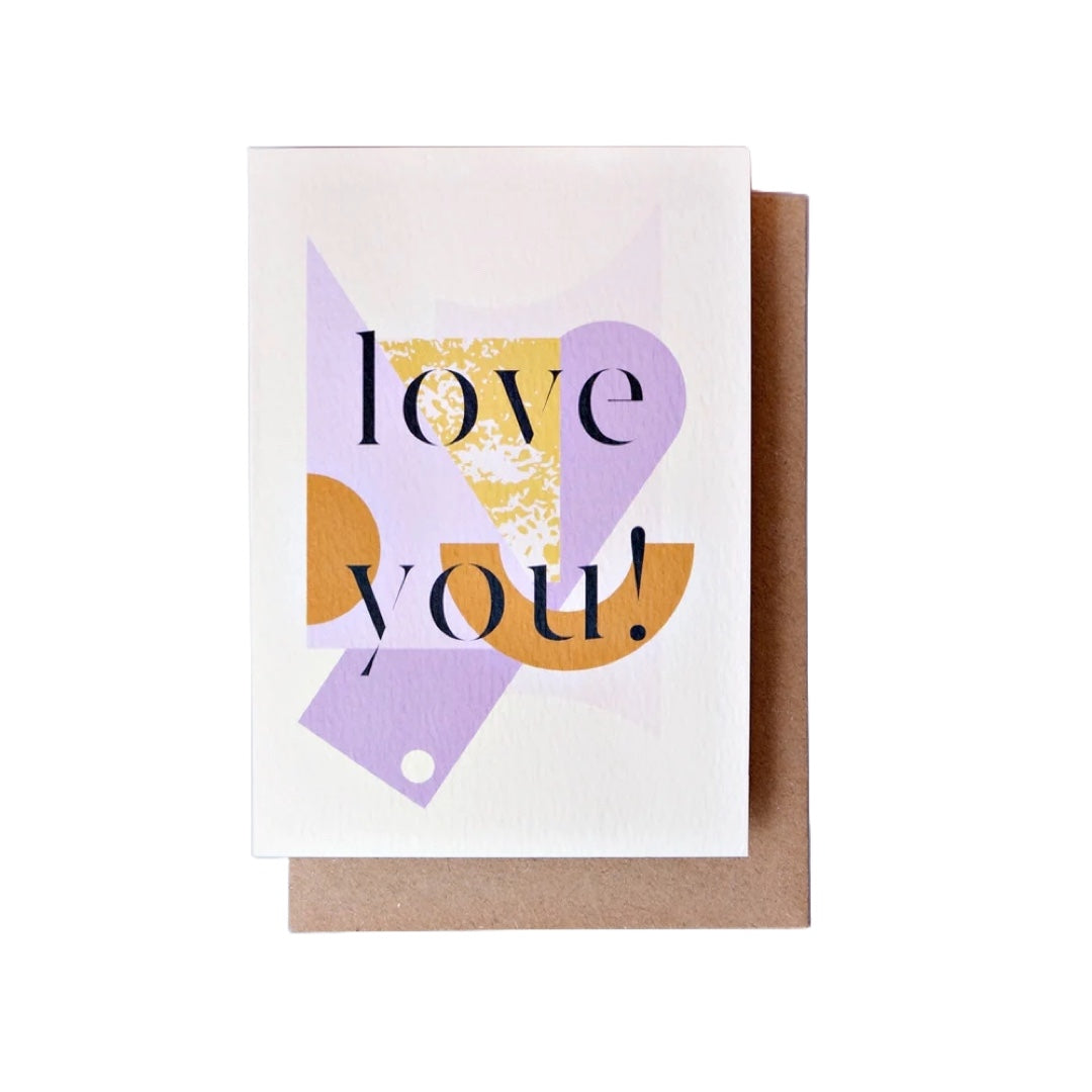 Carte de vœux | Je t'aime