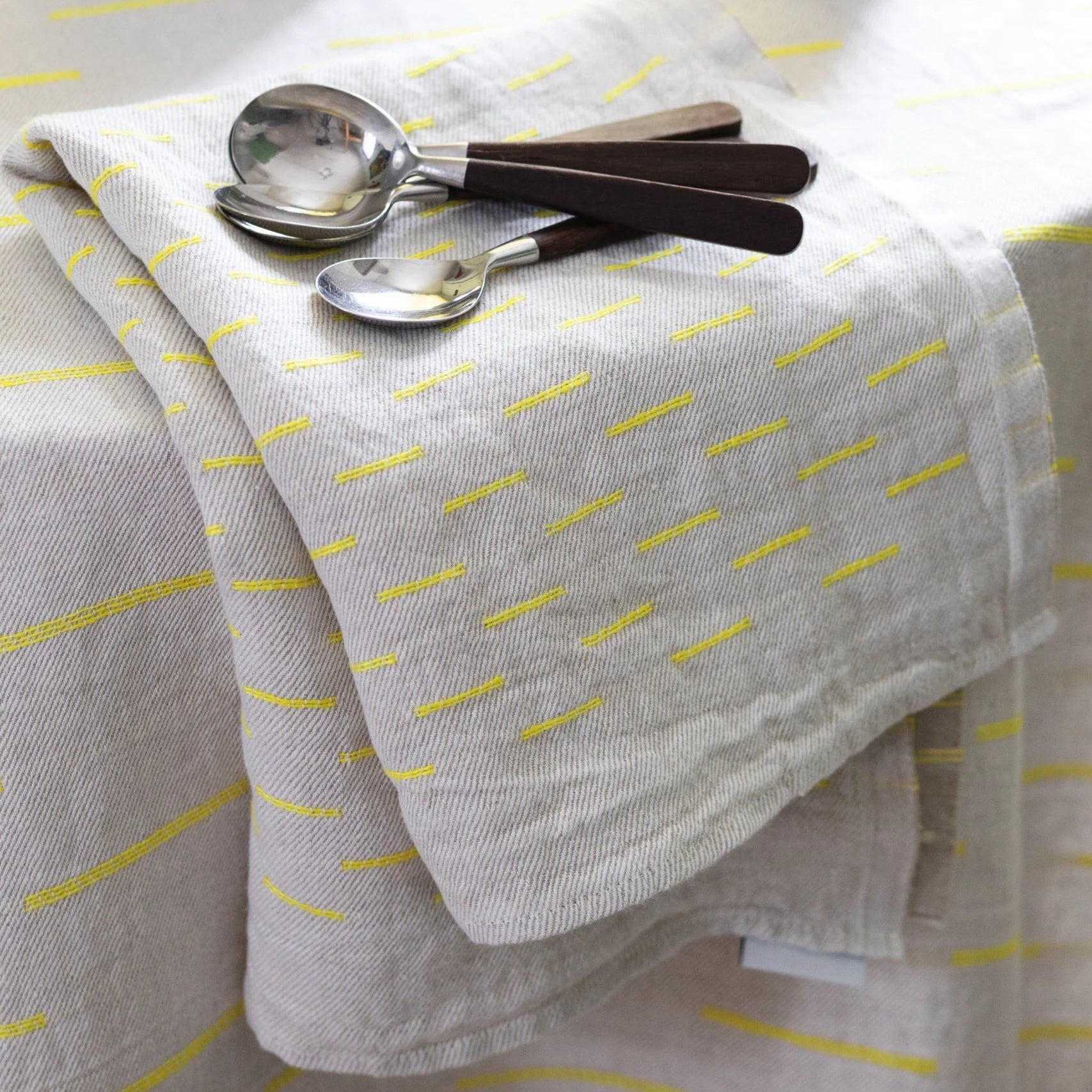Dishcloth Paussi | linen-yellow