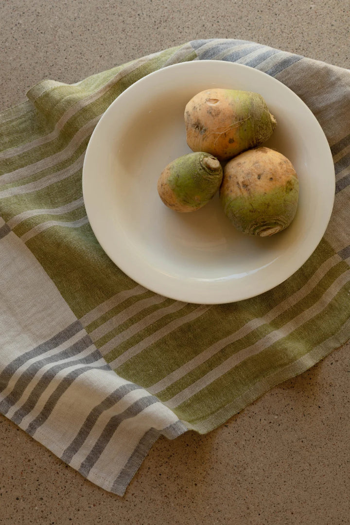 Geschirrtuch Toffee | olive-grey