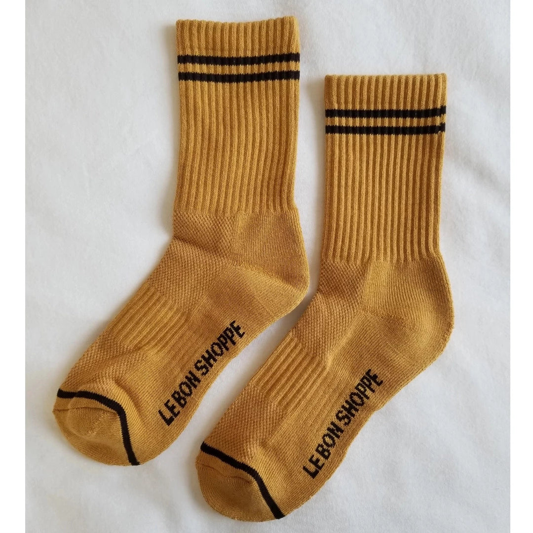 Boyfriend Socks | camel